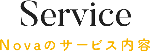 Service Novaのサービス内容